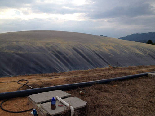 沼氣池黑膜土工膜
